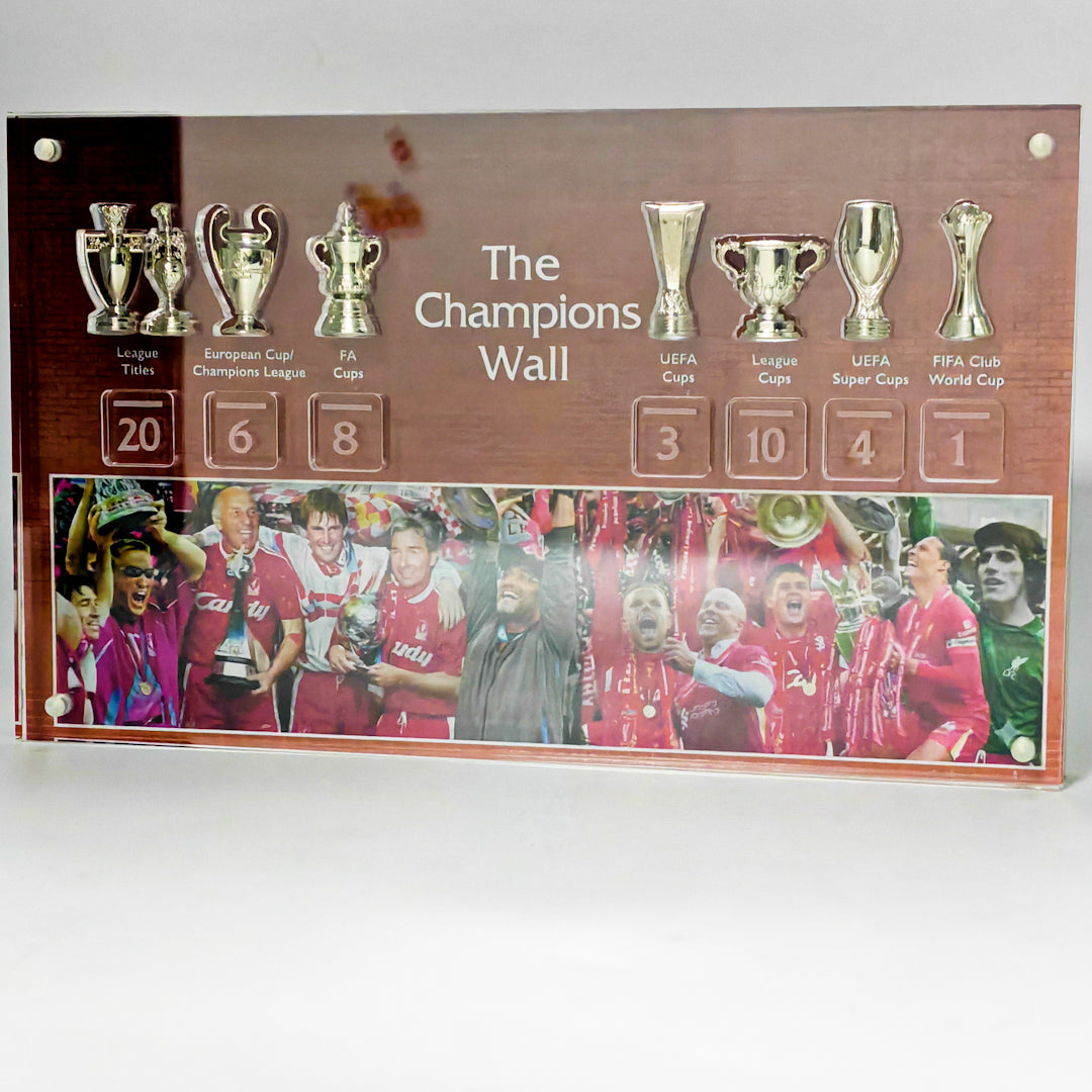 CHAMPIONS WALL DESKTOP REPLICA – Kop Chants