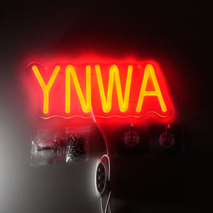 YNWA Red Neon Glow Sign