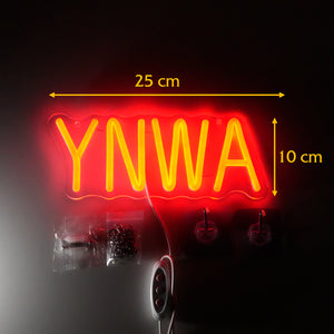 YNWA Red Neon Glow Sign