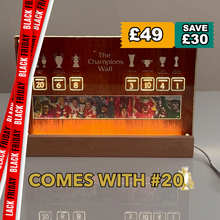 Load image into Gallery viewer, Champions Wall + Light Up Stand COMBO!