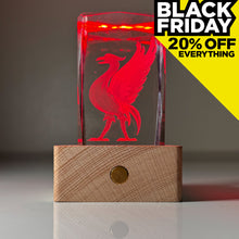 Load image into Gallery viewer, LFC Liver Bird Crystal Display