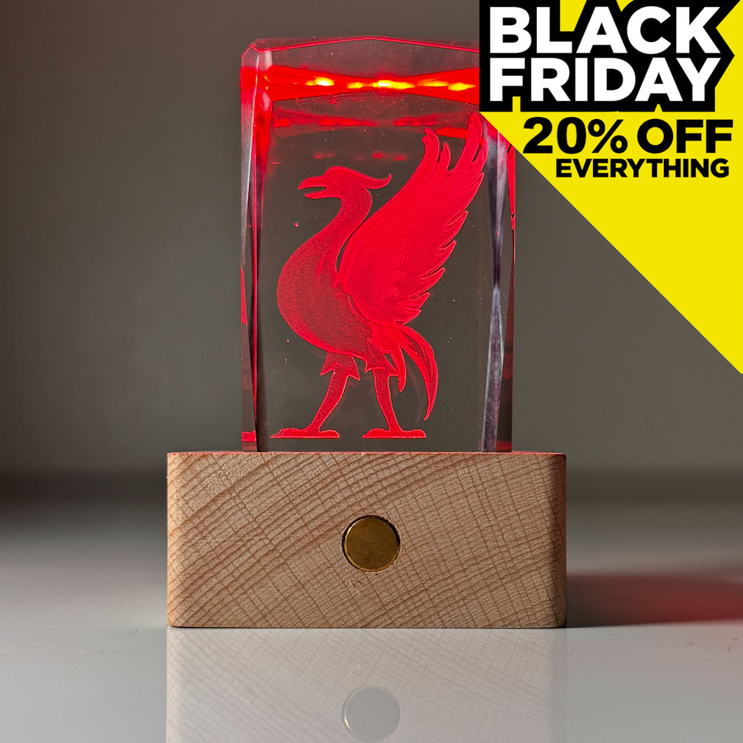 LFC Liver Bird Crystal Display