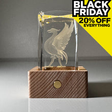 Load image into Gallery viewer, LFC Liver Bird Crystal Display