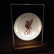 Load image into Gallery viewer, LFC CLUB CREST + EUROPEAN CHAMPIONS  NIGHT LAMP COMBO