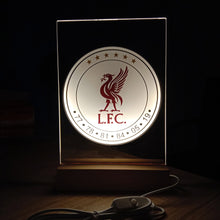 Load image into Gallery viewer, LFC EUROPEAN CHAMPIONS Logo NIGHT LAMP