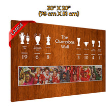 Load image into Gallery viewer, 2024 UPDATED Champions Wall Canvas Art (Framed) - LFC
