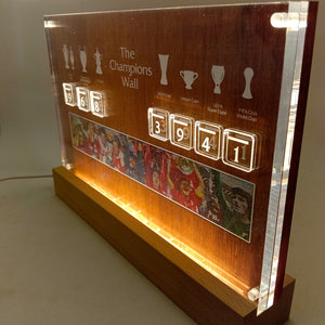 LIGHT UP STAND for the Champions Wall