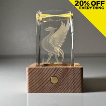 Load image into Gallery viewer, Liver Bird Crystal Display