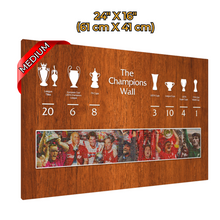 Load image into Gallery viewer, **UPDATED with #20 The Champions Wall Canvas Art (Framed)