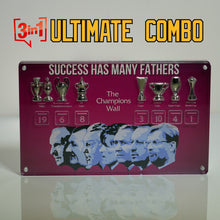 Load image into Gallery viewer, 3 in 1 ULTIMATE COMBO - Limited Edition Champions Wall + Light Stand + 35 Number Tiles