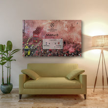 Load image into Gallery viewer, THE RED SEA - Champions of Europe Home Coming Canvas Art