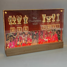 Load image into Gallery viewer, LEGACY EDITION CHAMPIONS WALL  with 3D Replica Trophies
