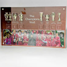 Load image into Gallery viewer, LEGACY EDITION CHAMPIONS WALL  with 3D Replica Trophies