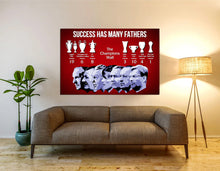 Load image into Gallery viewer, SUCCESS Champions Wall Canvas Art (Framed) - For Wall Hanging