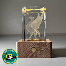 Load image into Gallery viewer, LFC Liver Bird Crystal Display