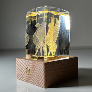 LFC Liver Bird Crystal Display