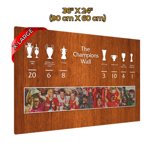 **UPDATED with #20 The Champions Wall Canvas Art (Framed)