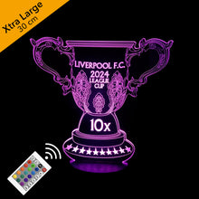 Load image into Gallery viewer, Liverpool League Cup #10 ~ 3D Night Lamp!