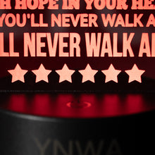 Load image into Gallery viewer, &quot;YNWA&quot;  Lyrics - 3D Night Lamp