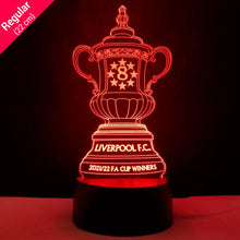 Load image into Gallery viewer, Liverpool FC - FA Cup  #8 ~ 3D Night Lamp!