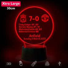 Load image into Gallery viewer, 7-0 Thrashing Of Man Utd ~ Collectors Night Lamp!