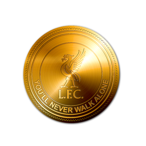 League Cup #9 Gold Coin for LFC Honours Box